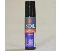 Relax amestec roll-on de ulei esențial de salvie crary, maghiran încălzitor, lavandă și mușețel ECO 10ml