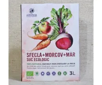 Suc de sfeclă, morcov și măr ECO 3L