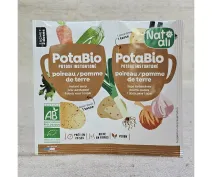 Supă instant cu praz, cartofi și legume ECO 2x8.5g