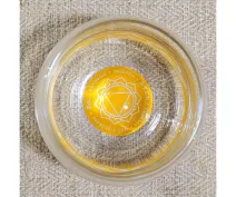 Tc Pahar Mythos cu floarea vieții chakra Curaj 250ml