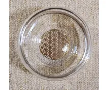 TC Pahar Mythos cu floarea vieții Gold 250ml