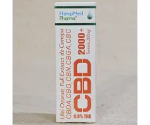 Ulei ozonat de cânepă cu CBD 2000mg și turmeric 10ml picture - 3
