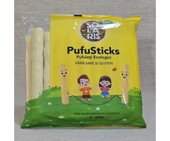 Pufuleți PufuSticks fără sare și gluten ECO 60g