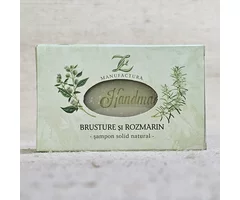 Șampon solid cu brusture și rozmarin 100g