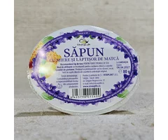 Săpun cu miere și lăptișor de matcă 80g