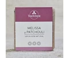 Săpun natural cu melissa și pachouli 110g