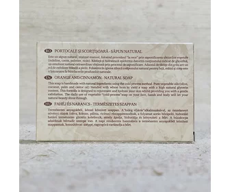 Săpun natural cu portocale și scorțișoară 100g picture - 3