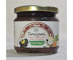 Sarmale de post cu ciuperci învelite în foi de viță de vie 370g