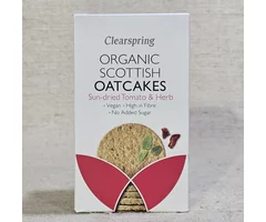 Scottish oatcakes with sun-dried tomato and herbs ECO 200g