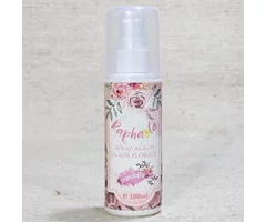 Spray deodorant cu alaun în apă florală cu trandafiri 100ml