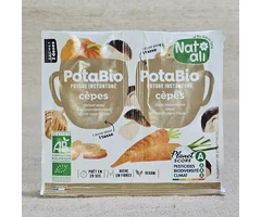 Supă instant cu porcini și legume ECO 2x8.5g