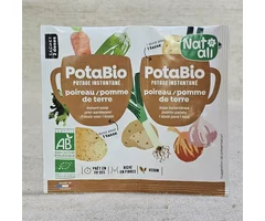 Supă instant cu praz, cartofi și legume ECO 2x8.5g