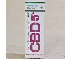 Ulei ozonat de cânepă cu CBD/terpene 5% 10ml