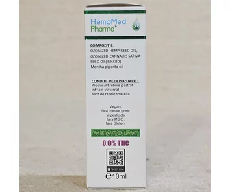 Ulei ozonat de cânepă cu CBD/terpene 5% 10ml picture - 3