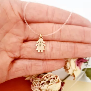 14K Kislány Choker