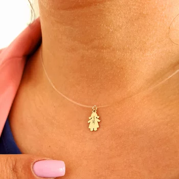 14K Kislány Choker