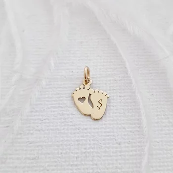 14K Talp Szilikon Nyaklánc