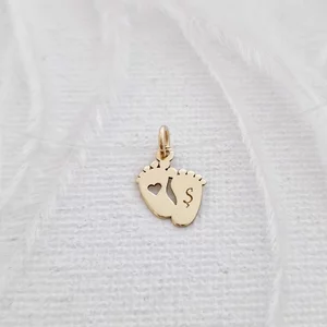 14K Talp Szilikon Nyaklánc
