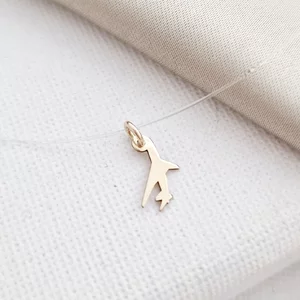 14K Repülő Szilikon Nyaklánc