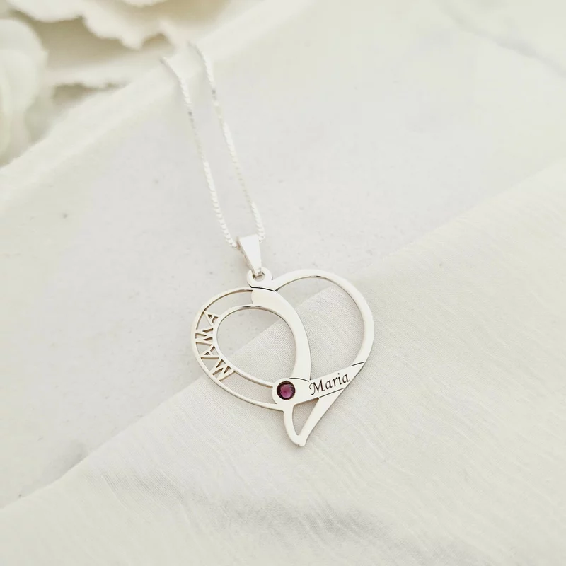 Anya Kedveskéi - 1 Név és Swarovski Kristályok - 925 Sterling Ezüst - Körkapocs