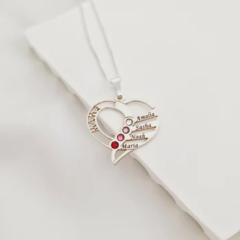 Anya Kedveskéi - 4 Név és Swarovski Kristályok - 925 Sterling Ezüst - Körkapocs