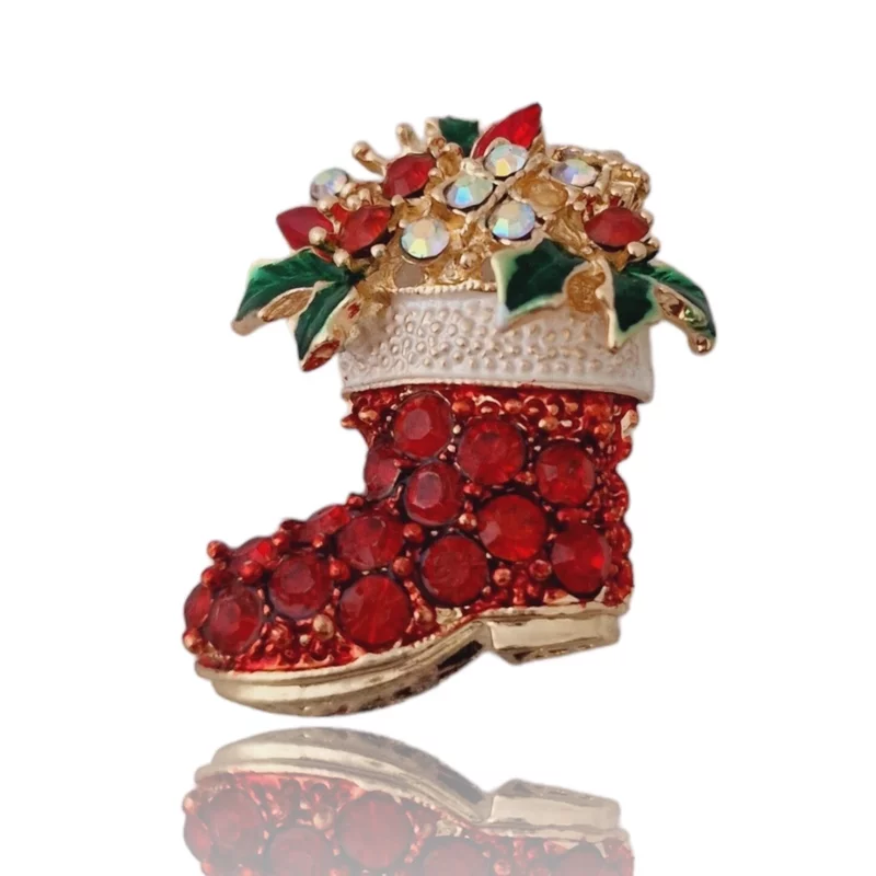 Aranyozott Csizma Bross