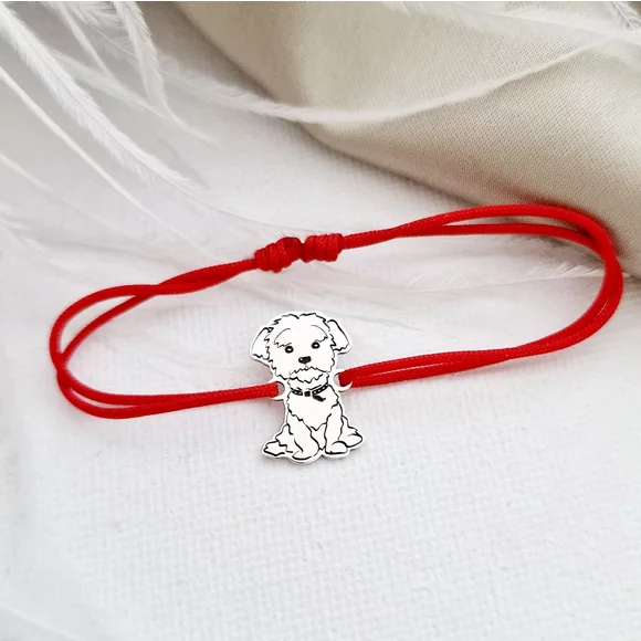 Bichon Karkötő - 925 Sterling Ezüst - Állítható Zsinór