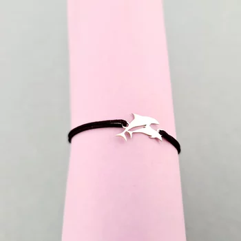 Delfin Karkötő -  925 Sterling Ezüst Érme - Állítható Zsinór