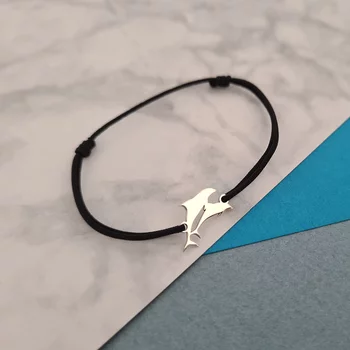 Delfin Karkötő -  925 Sterling Ezüst Érme - Állítható Zsinór