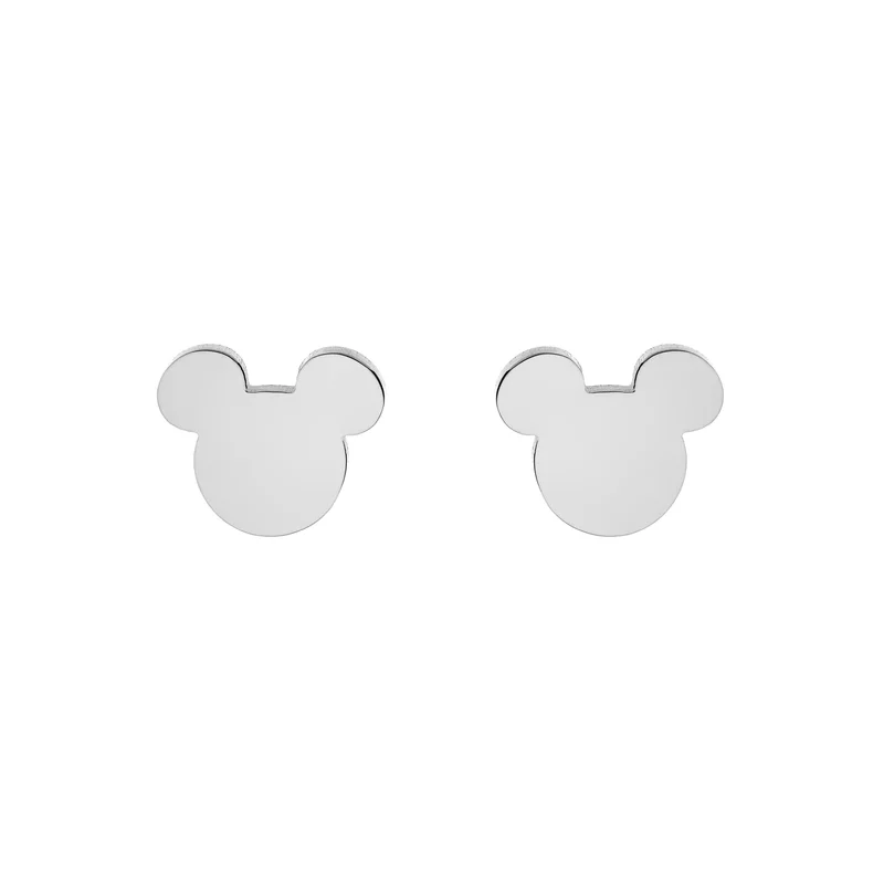 Disney Mickey Mouse minimalista szimbólum fülbevaló - rozsdamentes orvosi acél