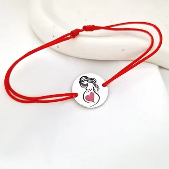 Ezüst Karkötő - Legédesebb Várakozás - Rózsaszín Zománcos Szívecske - 925-ös Ezüst - állítható zsinór