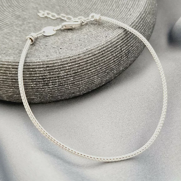 Férfi Kígyó Karkötő – 925 Sterling Ezüst
