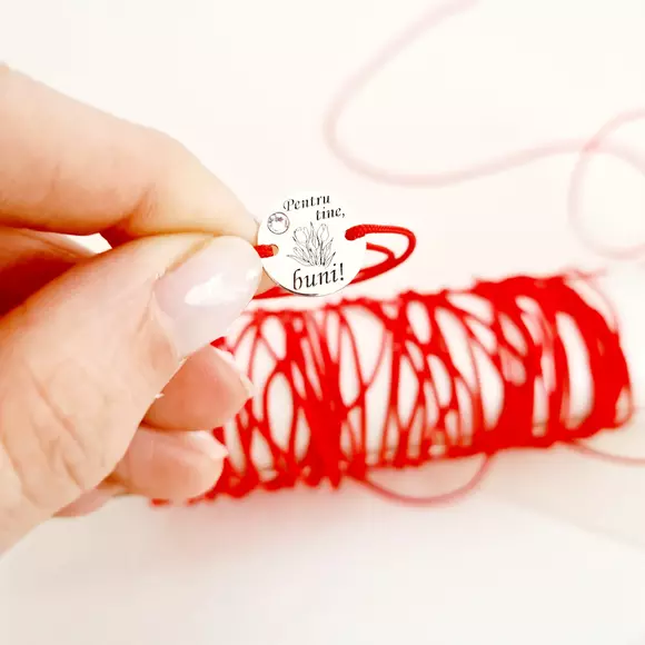 Neked, Nagymama karkötő - Ezüst 925 és Swarovski Crystal - Állítható zsinór, többféle színben