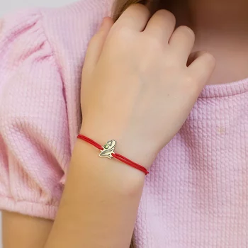 Ezüst Hóvirág Karkötő Swarovski kristállyal és állítható zsinórral