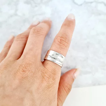 IOANA gyűrű, Our Children kollekció - Nature design - Ezüst 925