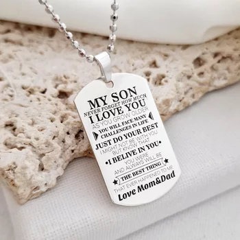 Katonai lánc My Son medállal - ezüst 925