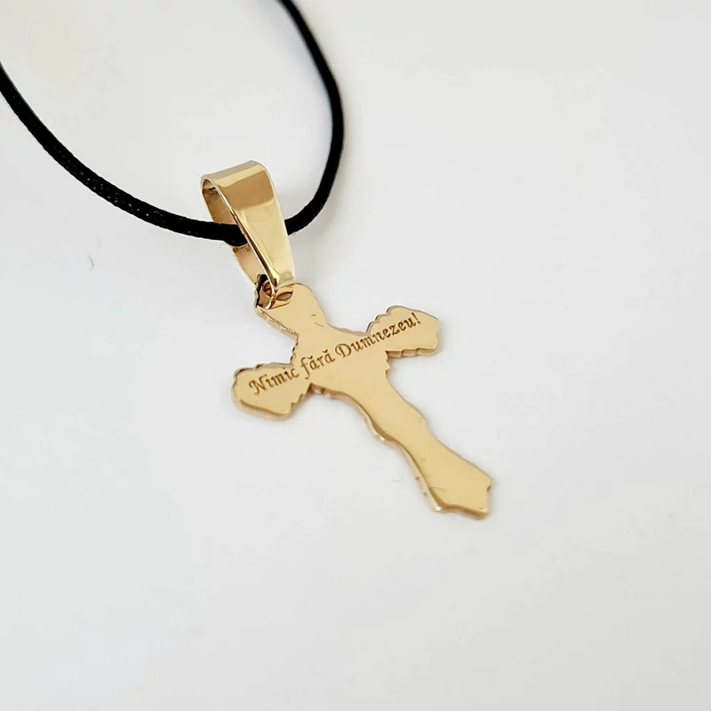 14K Kereszt Medál