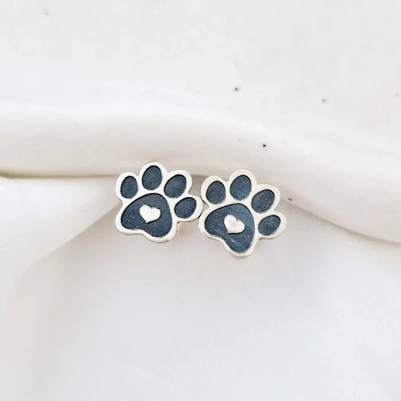Mancs Fülbevaló - 925 Sterling Ezüst Monogrammal - Stekkeres