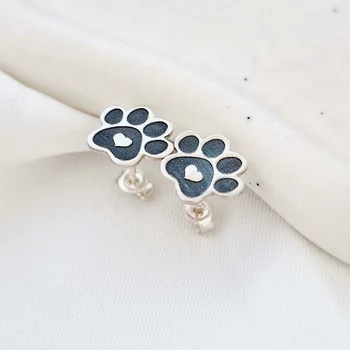 Mancs Fülbevaló - 925 Sterling Ezüst Monogrammal - Stekkeres