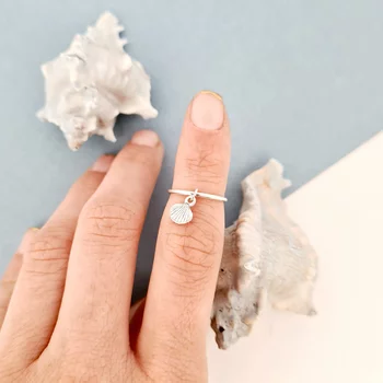 Midi gyűrű bájjal - Örök utazás - Ezüst 925