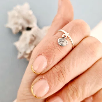 Midi gyűrű bájjal - Örök utazás - Ezüst 925