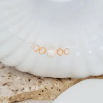 Choker Nyaklánc Gyöngyökkel
