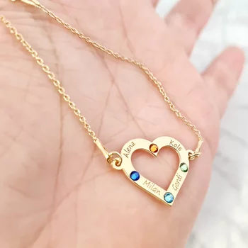 Határtalan Szeretet Szív Karkötő Swarovski Kristállyal és lánccal
