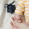9K Arany Karkötő - Nyitott Szárnyú Őrangyal - 10 mm érme - állítható zsinórral