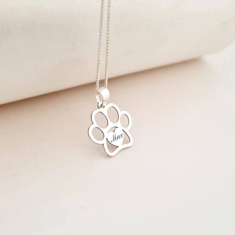 Ezüst Tappancs Nyaklánc