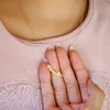14K Név Nyaklánc Pillangóval és Gyémánttal - 5 betű