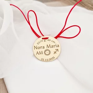 Szent Keresztség Érme - 18K Sárga Aranyozott Sterling Ezüst
