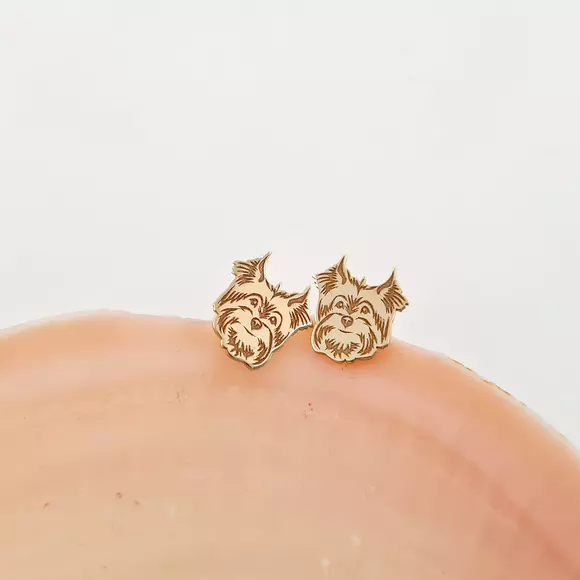 14K Yorkshire Fülbevaló