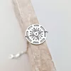 Bratara Busola Personalizata –cu Diamant Natural -  Argint 925 Rodiat si bratara barbati cu lant