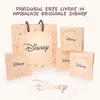 Bratara Disney Minnie Mouse - Otel Medical Inoxidabil Auriu si Cristale Albe